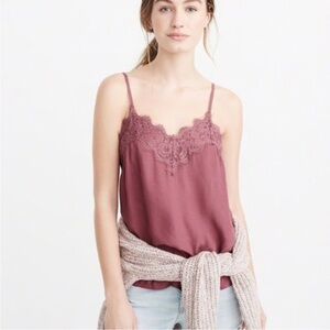 Abercrombie lace tank
